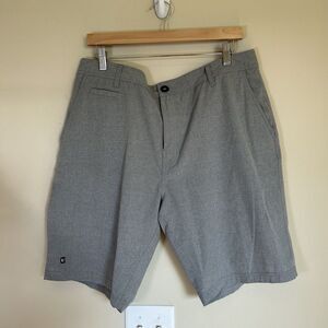 Linksoul Boardwalker Shorts Men's 36, light gray 10"‎ inseam